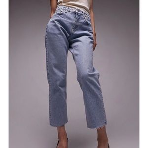 Topshop light wash jeans